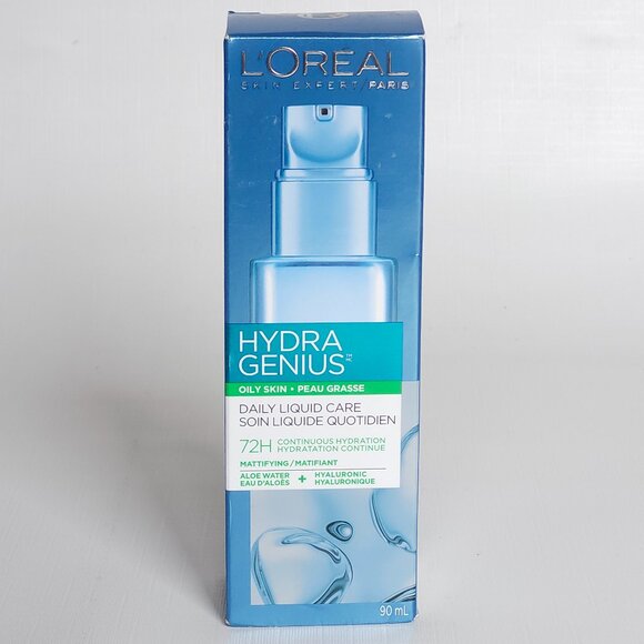 L'Oreal Hydra Genius Water-Gel Moisturizer For Normal To Oily Skin 90ml … - Picture 1 of 6